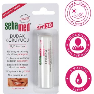 Sebamed Dudak Koruyucu Bakım Kremi, SPF 30