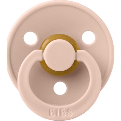 Bibs Colour Kauçuk Emzik, 6-18 Ay, Blush
