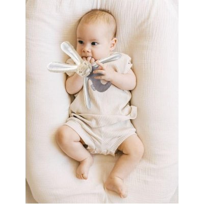 BabyJem Tutmalı Peluş, Mini Tavşan, Taş