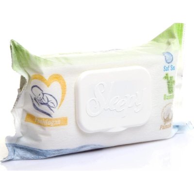 Sleepy Natural Yenidoğan Islak Havlu Mendil, 40 Yaprak, 12'li