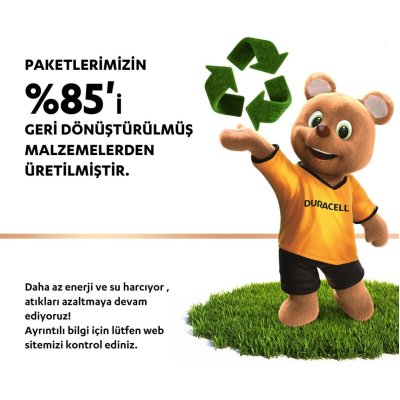 Duracell Kalem Pil, AA, 4'lü