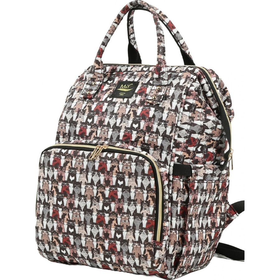 M&Y Go Dijital Anne Bebek Bakım Sırt Çantası, Kedi