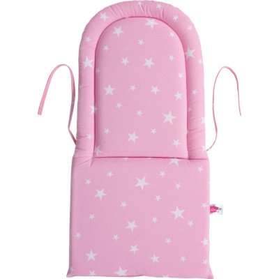 Sevi Bebe Eko Mama Sandalyesi Minderi, Pembe, Yıldız