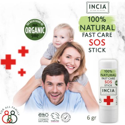 İncia Doğal SOS Stick 6 Gr