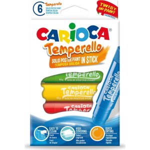 Carioca Temperello Stick Poster Boya Kalemi, 6'lı
