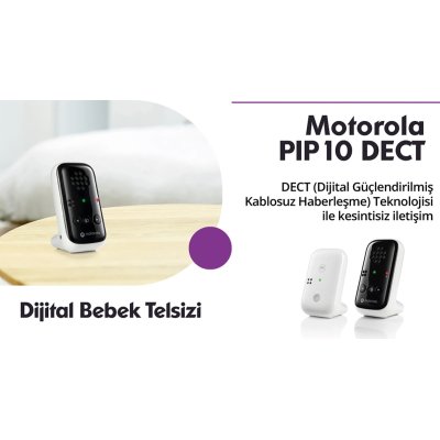 Motorola PIP10 Dect Dijital Bebek Telsizi