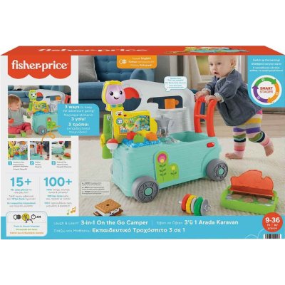 Fisher Price Eğlen ve Öğren 3'ü 1 Arada Karavan, Türkçe-İngilizce