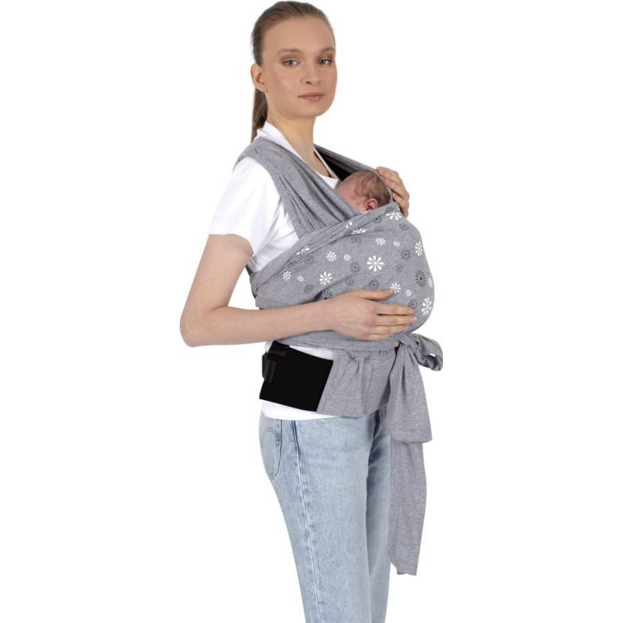 Sevi Bebe Destekli Giymeli Sling, Gri