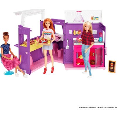 Barbie'nin Yemek Arabası Oyun Seti