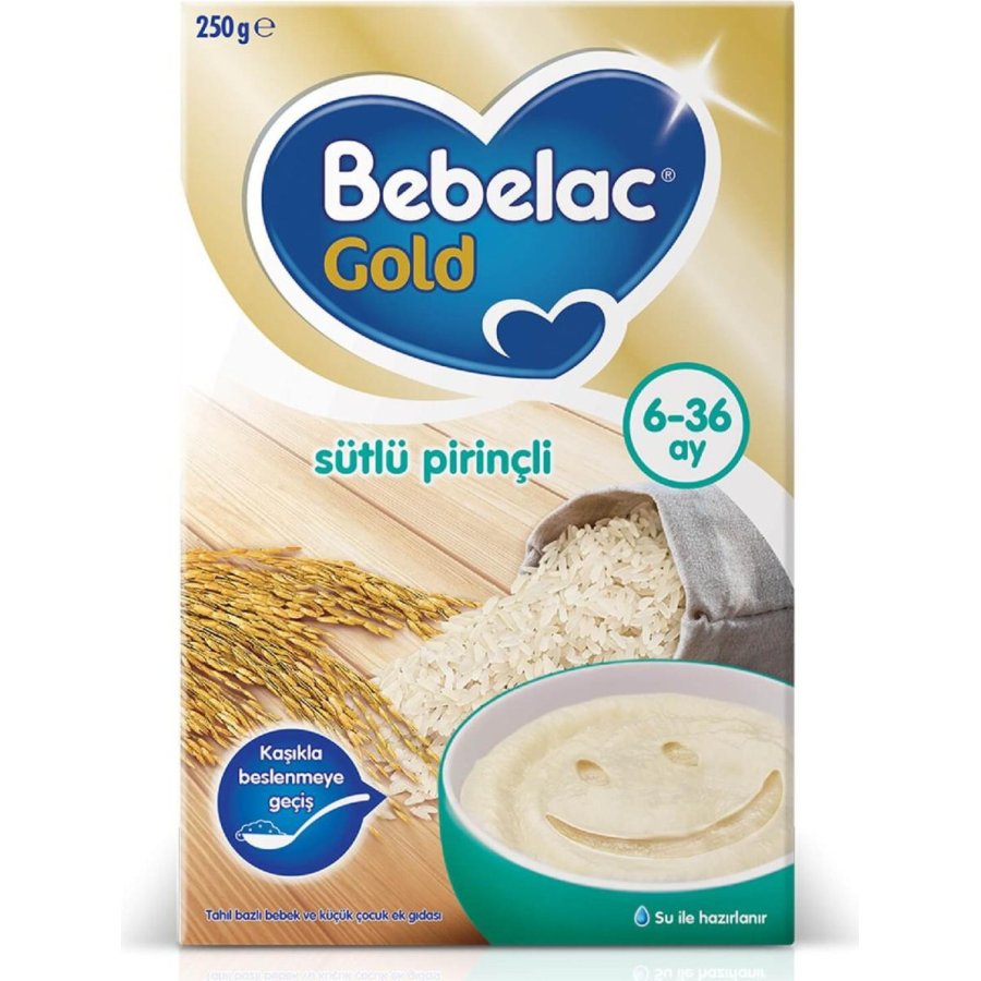 Bebelac Gold Sütlü Pirinçli Kaşık Maması, 250 g