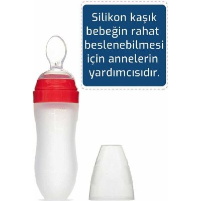 Bebedor Silikon Kaşıklı Biberon, 120 ml