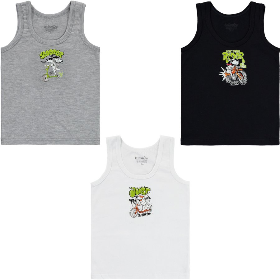 Katamino Scooter Erkek Atlet Boxer Takım, Asorti