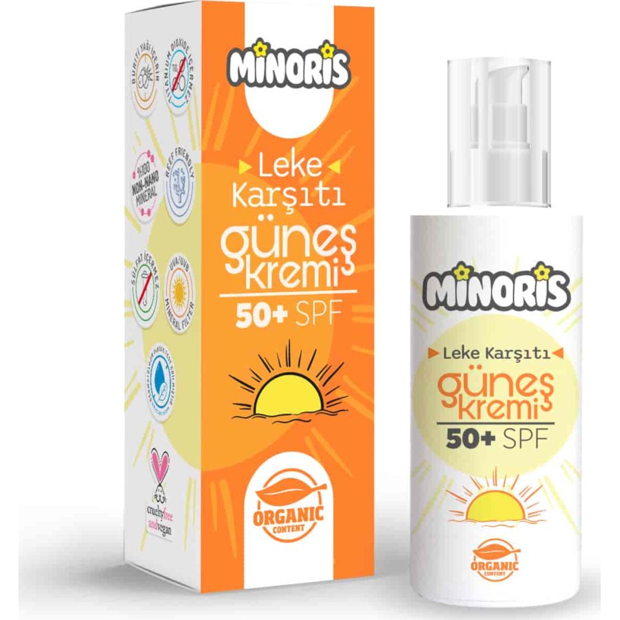Minoris Organik Leke Karşıtı Güneş Kremi 150 ml