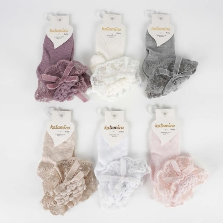 Katamino Arsende Aks. Bebek Soket Çorap, Asorti