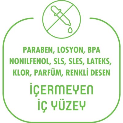 Sleepy Pure Baby Organik Külot Bez, 5 Beden, 40 Adet