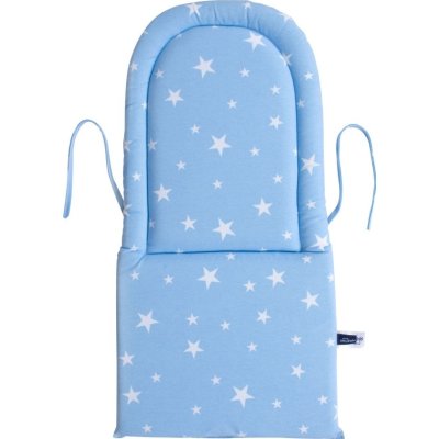 Sevi Bebe Eko Mama Sandalyesi Minderi, Mavi, Yıldız