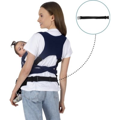 Sevi Bebe Destekli Giymeli Sling, Lacivert