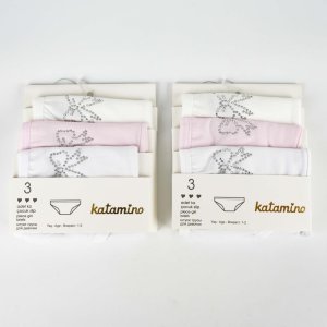 Katamino Linta Taş Baskılı 3'lü Slip, Asorti