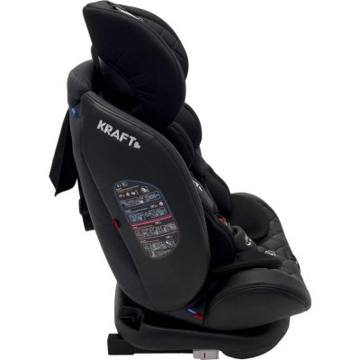 Kraft Easy Rotate İsofixli 0-36 kg Oto Koltuğu, Siyah