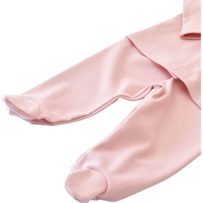 Bibaby Biorganik Live Color Rabbit Pijama Takımı, Somon