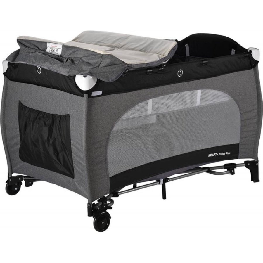 Kraft Friday Plus Oyun Parkı, 70x120, Koyu Gri