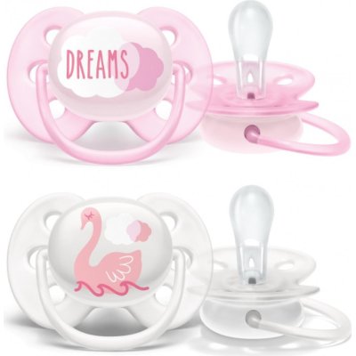 Philips Avent Ultra Soft Emzik, 0-6 Ay, Kız