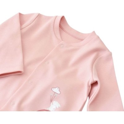 Bibaby Biorganik Live Color Rabbit Pijama Takımı, Somon