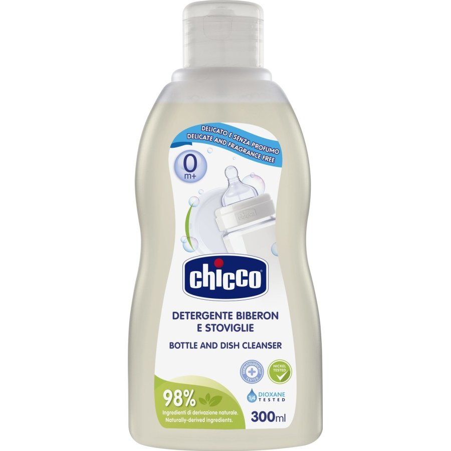 Chicco Biberon Emzik ve Beslenme Gereçleri Temizleyici, 300 ml
