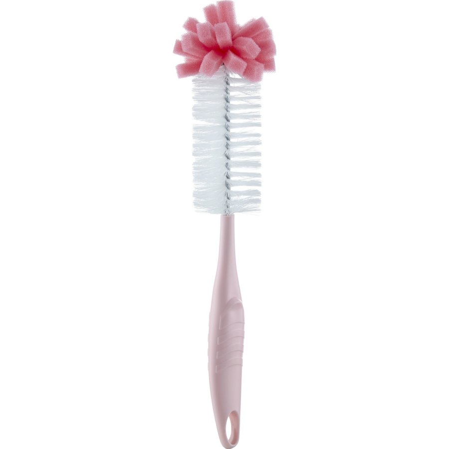 BabyJem Süngerli Biberon Fırçası, Pembe