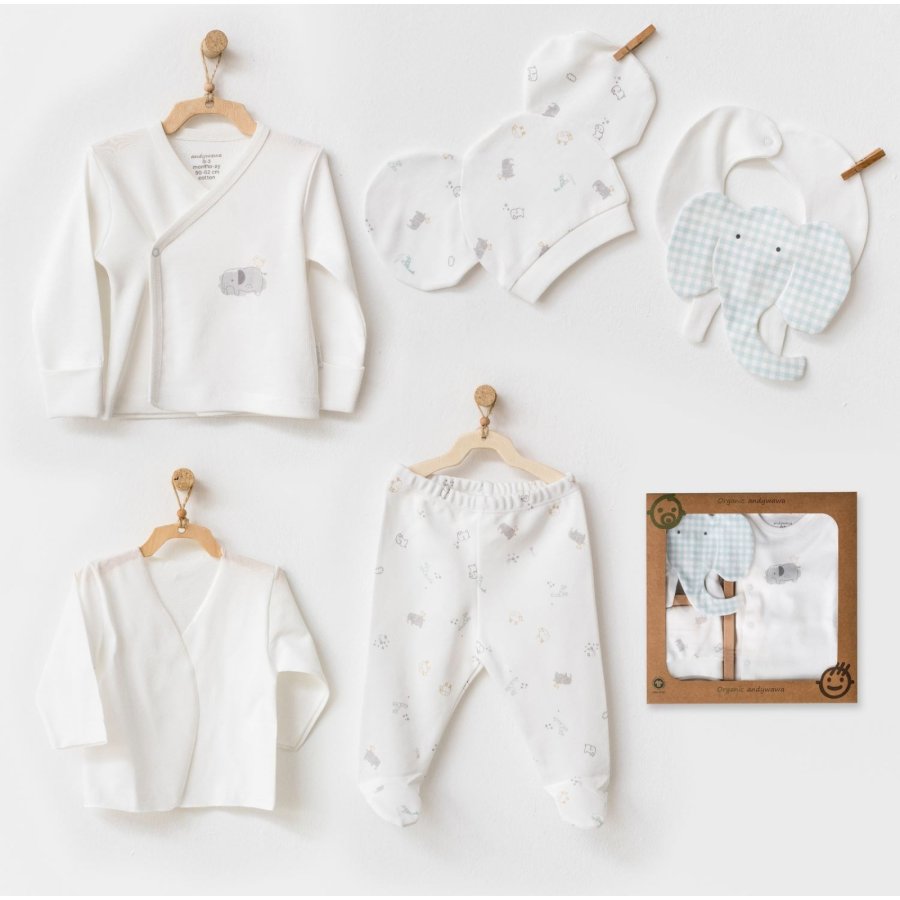 Andywawa AC25260 The Zoo S Balboa 5 Parça Hastane Çıkışı Ekru