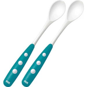 Nuk Easy Learning Beslenme Kaşığı, Mavi, 2'li
