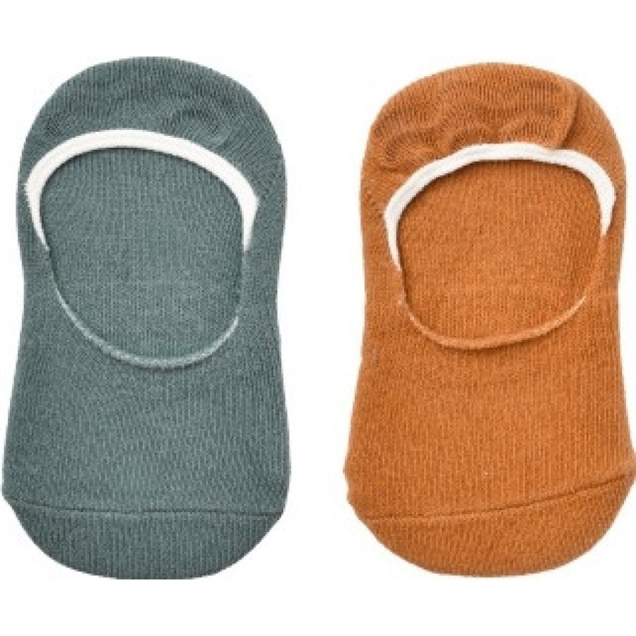 Bibaby Biorganic Basic Kız Babet Çorap, Nil Hardal, 2'li