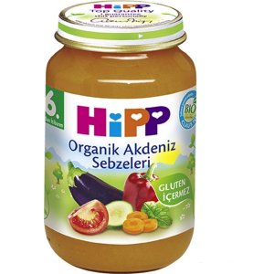 Hipp Organik Akdeniz Sebzeleri, 190 g