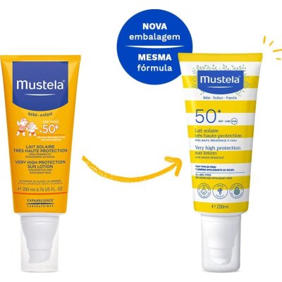 Mustela Çok Yüksek Koruma Faktörlü Güneş Losyonu, SPF 50, 200 ml