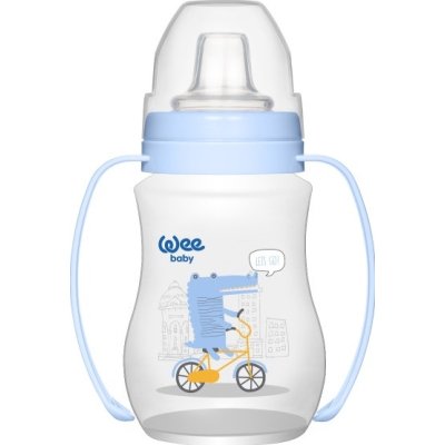 Wee Baby Akıtmaz Kulplu PP Antikolik Bardak, 250 ml