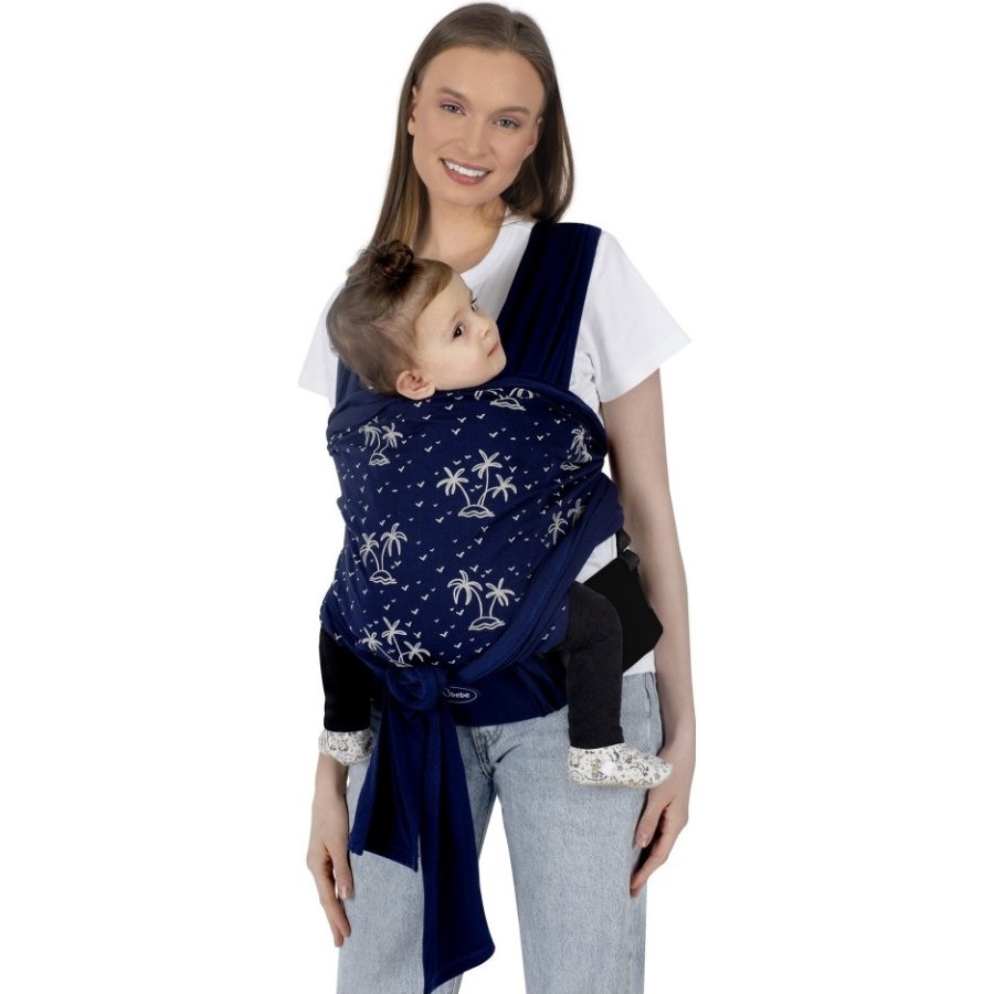 Sevi Bebe Destekli Giymeli Sling, Lacivert