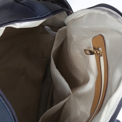 M&Y Holifera Deri Anne Bebek Bakım Çantası, Lacivert