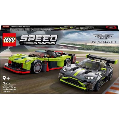 Lego Speed Champions Aston Martin Valkyrie AMR Pro ve Aston Martin Vantage