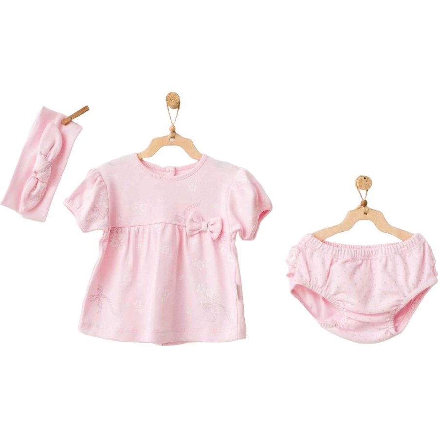 Andywawa Milly Ballet 3'lü Bebek Takım, Pembe