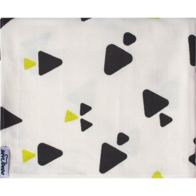 Sevi Bebe Organik Müslin Bebek Battaniye, 100x100, Üçgen