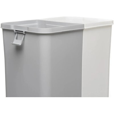 Motek Çok Amaçlı Çift Bölmeli 80 Litre Çamaşır Kirli Sepeti