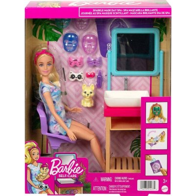 Barbie Işıltı Dolu Spa Günü Oyun Seti