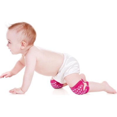 Sevi Bebe Destekli Bebek Emekleme Dizliği Pembe