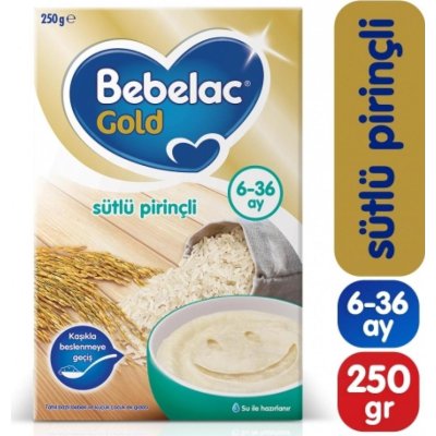 Bebelac Gold Sütlü Pirinçli Kaşık Maması, 250 g