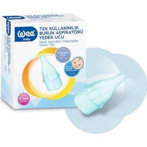 Wee Baby Burun Aspiratörü Yedek Ucu, 10'lu