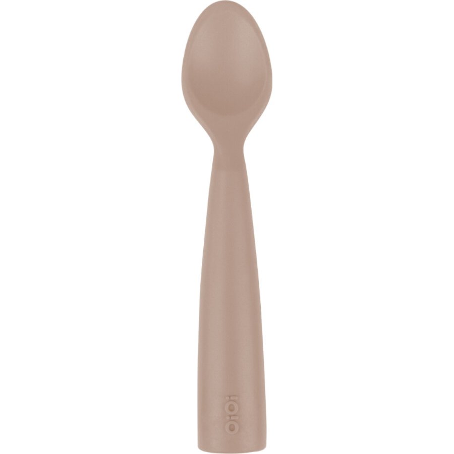 OiOi Nam Nam Silikon Mama Kaşığı Bubble Beige