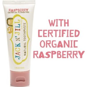 Jack N' Jill Doğal Diş Macunu, Organik Ahududu Aromalı, 50 g