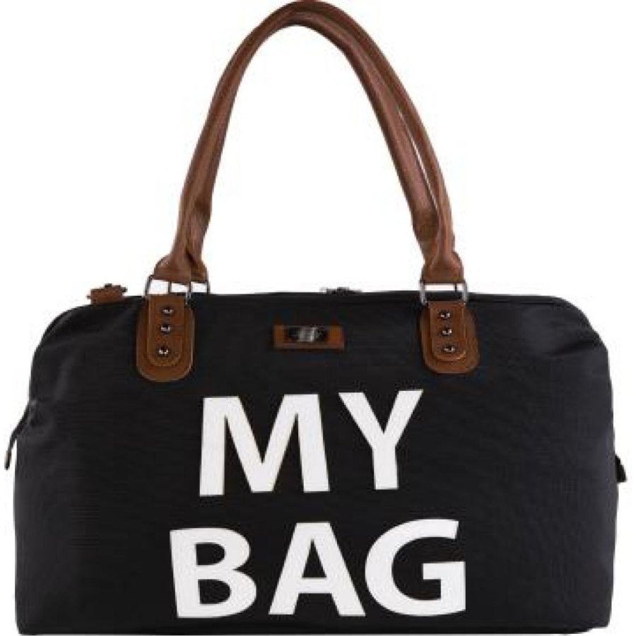M&Y My Bag Deri Anne Bebek Bakım Çantası, Siyah