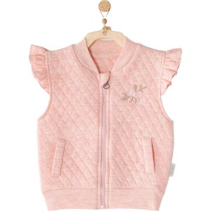 Andywawa Squırrels İn The Forest Bebek Yelek, Pembe