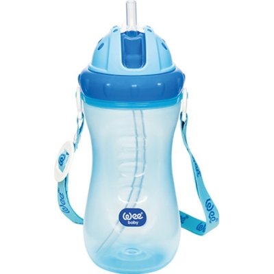 Wee Baby Renkli Pipetli Bardak, 340 ml